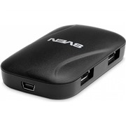 USB-концентратор SVEN HB-011, black, 4 USB ports (SV-011345)