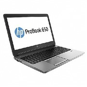 Ноутбук HP ProBook 650 G1 15.6" (1920x1080 (матовый))/Intel Core i5 4200M (2.5Ghz)/4096Mb/500Gb/DVDrw/Ext:AMD Radeon HD8570M(1024Mb) /Cam/BT/WiFi/55WHr/war 1y/2.32kg/silver/black metal/W7Pro + W8Pro key (H5G79EA#ACB)