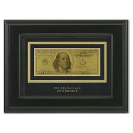 Настенное панно с банкнотой 100$