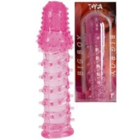 Toyfa насадка, 8 см, розовая
Спиралевидный рельеф, пупырышки разного размера