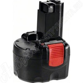 Аккумулятор 9,6V 2,6 Aч, BOSCH, 2607335682