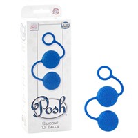 California Exotic Posh Silicone “O” Balls, синие
Вагинальные шарики