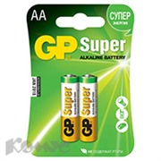 Батарея GP Super AA/LR6/15A алкалин. бл/2