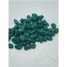 Грунт декоративный цветной упаковка 350 грамм. Цвет: зеленый (peacock green)