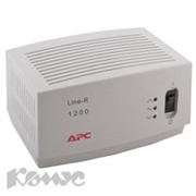 Стабилизатор напряжения APC Line-R (LE1200-RS) (3 евро/1200Вт/300Дж)