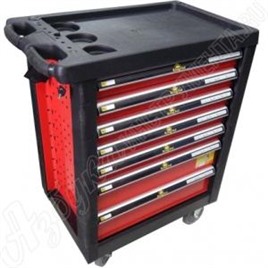 Тележка инструментальная 6-ти полочная KINGTUL PROFI KT50006R