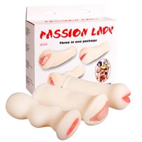 Baile Passion Lady Three In One Package
Набор мастурбторов с вибро
