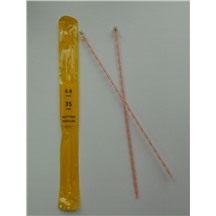 Спицы для вязания пластиковые диаметр 6,0мм. Длина: 35см.