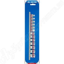 Набор торцевых головок 3/8", двенадцатигранные, 5/16"-3/4", 13 предметов, KING TONY, 3013SR