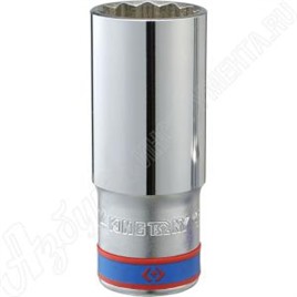 Головка торцевая глубокая двенадцатигранная 1/2", 26 мм, KING TONY, 423026M