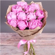 Букет из 11 пионов
