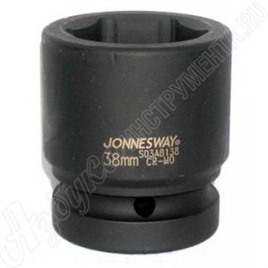 Головка торцевая ударная (6-гранная; 1"DR; 38 мм), JONNESWAY, S03A8138