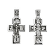Крест серебряный  № 03009, серебро 925°