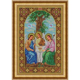 Вышивка бисером  "СВЯТАЯ ТРОИЦА" 21х 32см арт.И049