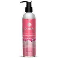 Dona Massage Lotion Flirty Aroma Blushing Berry, 235 мл
Увлажняющий лосьон для массажа с ароматом "Флирт"