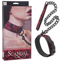 California Exotic Scandal Collar With Leash
Дизайнерский ошейник с поводком