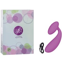 Jopen Lust L10, фиолетовый
Вибромассажер изогнутый формы