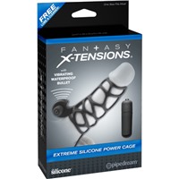 Pipedream Fantasy X-tensions Extreme Silicone Power Cage
Вибронасадка на пенис