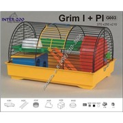 INTER-ZOO Клетка для грызунов GRIM 1+комп.370х250х210 (оцинковка)