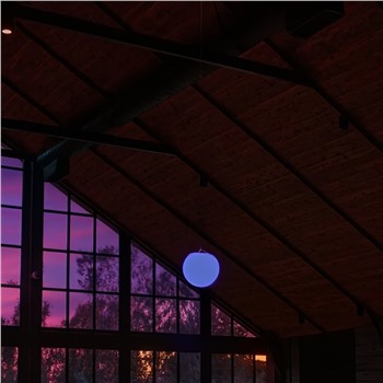 Подвесной светящийся шар «Хот» RGB 20-120см