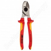 Кабелерез 165 мм, ручки изолированные, KNIPEX, KN-9516165