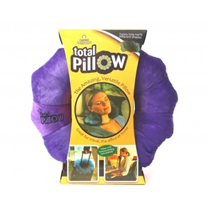 Подушка-трансформер для путешествий Total Pillow (Тотал Пиллоу) Фиолетовая