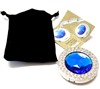 Держатель-крючок для сумок Glamour Гламур (синий), Любая женщина придет в восторг от такого подарка!