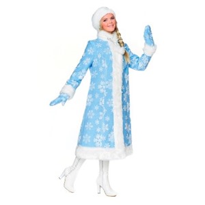 Новогодний костюм "Снегурочка" Расписной