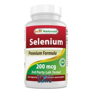 Селен Best Naturals Selenium, 30 капс.