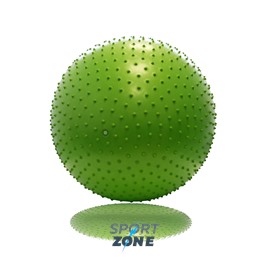 Гимнастический мяч с массажным эффектом 65 см с насосом