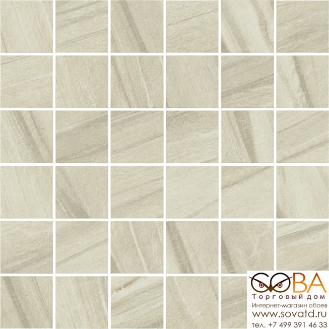 Мозаика Coliseumgres Trevi Beige Mosaico Nat (30x30)см 610110000739 (Россия) купить по лучшей цене в интернет магазине стильных обоев Сова ТД. Доставка по Москве, МО и всей России