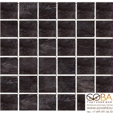 Мозаика Rex Ardoise Mosaico Noir Grip (30x30)см 739361 (Италия) купить по лучшей цене в интернет магазине стильных обоев Сова ТД. Доставка по Москве, МО и всей России