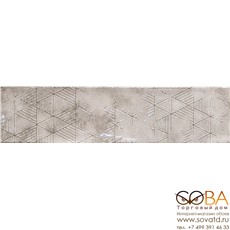 Декор Cifre Ceramica  Decor Omnia Grey 7.5 x 30 купить по лучшей цене в интернет магазине стильных обоев Сова ТД. Доставка по Москве, МО и всей России