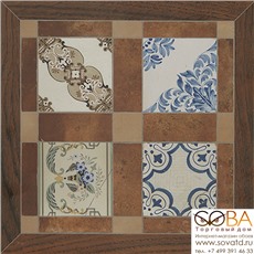 Керамогранит Майорка кор  02 40х40 купить по лучшей цене в интернет магазине стильных обоев Сова ТД. Доставка по Москве, МО и всей России