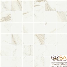 Мозаика Coliseumgres Trevi White Mosaico Nat (30x30)см 610110000738 (Россия) купить по лучшей цене в интернет магазине стильных обоев Сова ТД. Доставка по Москве, МО и всей России