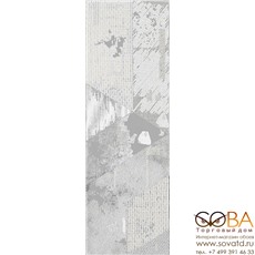 Декор Cersanit Вставка Fjord B серый 25х75 купить по лучшей цене в интернет магазине стильных обоев Сова ТД. Доставка по Москве, МО и всей России