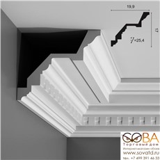 Карниз Orac Decor C422 Luxxus купить по лучшей цене в интернет магазине стильных обоев Сова ТД. Доставка по Москве, МО и всей России