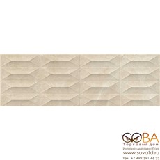Плитка Marazzi  Marbleplay Marfil Struttura Gem 3D Rett. 30х90 купить по лучшей цене в интернет магазине стильных обоев Сова ТД. Доставка по Москве, МО и всей России