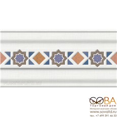 Бордюр Pamesa  Cenefa Albaicin Azul 15 x 30 купить по лучшей цене в интернет магазине стильных обоев Сова ТД. Доставка по Москве, МО и всей России