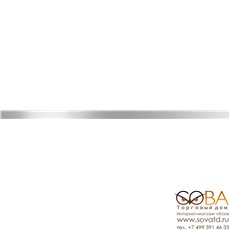 Бордюр  метал. серебро глянцевое 2,9х75 купить по лучшей цене в интернет магазине стильных обоев Сова ТД. Доставка по Москве, МО и всей России