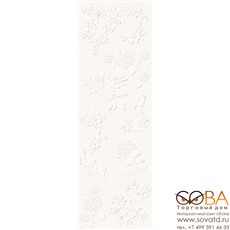 Декор Villeroy&Boch  Jardin White Flower Matt. Rec. 40x120 купить по лучшей цене в интернет магазине стильных обоев Сова ТД. Доставка по Москве, МО и всей России