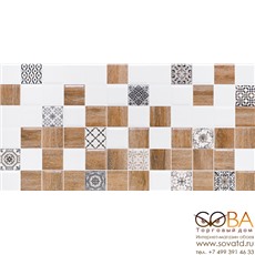 Декор Астрид  2 белый 1041-0239 20х40 купить по лучшей цене в интернет магазине стильных обоев Сова ТД. Доставка по Москве, МО и всей России