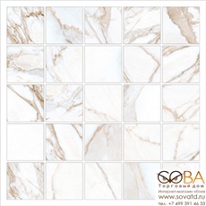 Мозаика Marble Trend  K-1001/MR/m14/30,7x30,7 Calacatta купить по лучшей цене в интернет магазине стильных обоев Сова ТД. Доставка по Москве, МО и всей России