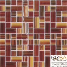 Мозаика P101B  (2,35х2,35/2,35x4,85) 30х30 купить по лучшей цене в интернет магазине стильных обоев Сова ТД. Доставка по Москве, МО и всей России