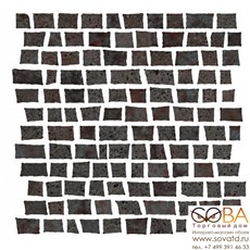 Мозаика Serenissima Cir  Costruire Random Metallo Ruggine 30х30 купить по лучшей цене в интернет магазине стильных обоев Сова ТД. Доставка по Москве, МО и всей России
