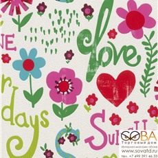 Обои Rasch 503159 Kids & Teens 2 купить по лучшей цене в интернет магазине стильных обоев Сова ТД. Доставка по Москве, МО и всей России