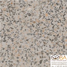 Керамогранит Vitra  Terrazzo-X Темный Лаппато Ректификат 60х60 купить по лучшей цене в интернет магазине стильных обоев Сова ТД. Доставка по Москве, МО и всей России