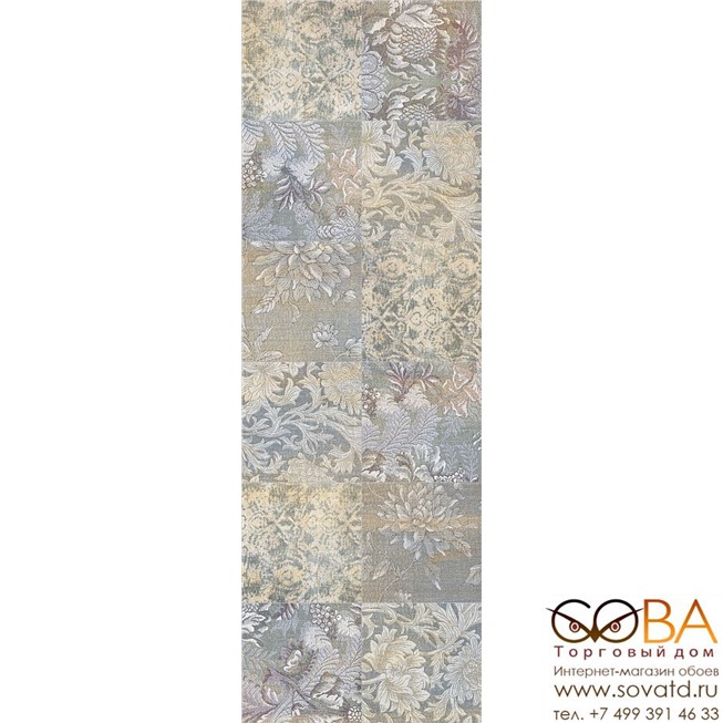 Декор Creto Вставка Textile Pattern MIX W\DEC M 20x60 NR Mat 1 купить по лучшей цене в интернет магазине стильных обоев Сова ТД. Доставка по Москве, МО и всей России