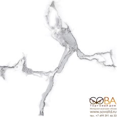 Керамогранит Statuario Crown  белый 60x60 сатинированный купить по лучшей цене в интернет магазине стильных обоев Сова ТД. Доставка по Москве, МО и всей России