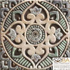 Керамическая плитка Mainzu Mandala Centro (20x20)см PT02776 (Испания) купить по лучшей цене в интернет магазине стильных обоев Сова ТД. Доставка по Москве, МО и всей России